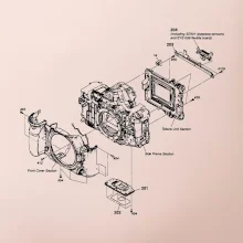 Nákres Digitálny fotoaparát