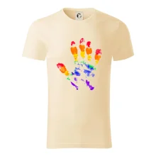 LGBT hand print