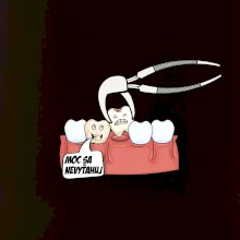 Moc sa nevyťahuj - zubár