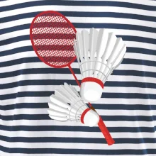 Bedminton - pálka a košík