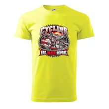 Bicykel medzi horami eat sleep repeat