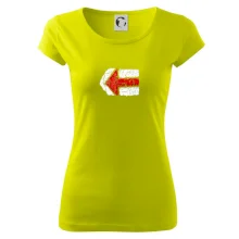 Párová turistická značka  červená Párová turistická značka  červená