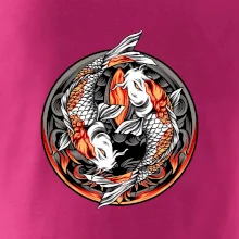 Yin & Yang Koi kapor - oranžový