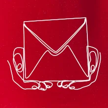 Obálka pôšták jedným ťahom