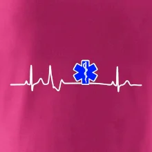 EKG rescue modrá hviezda