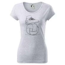 Futbalová lopta kopačka jedným ťahom