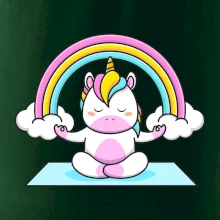 Yoga jednorožec - dúha