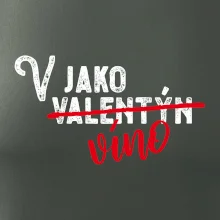 V jako Valentýn VÍNO