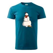 Snehuliak so spadnutým nosom