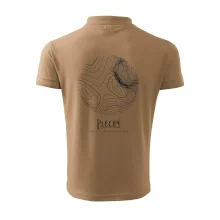 Plechý - vrstevnice v kruhu