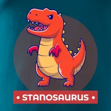 Dinosaurie mená - oranžový dinosaurus