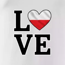 Love Poľská vlajka