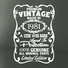 Vintage Etiketa - 1981