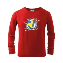 Volejbal lopta v triku Volejbal lopta v triku