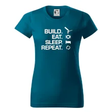 Build eat sleep repeat - montážna pena Build eat sleep repeat - montážna pena
