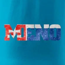 Slovenská vlajka - Váš nápis