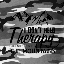 I dont need therapy - Mountains - Nepotrebujem terapiu - Hory