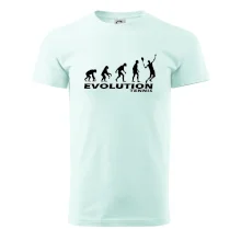 Evolúcia tenis chlapec