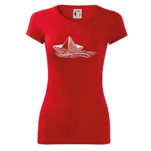 Letná romantika - papierová loďka