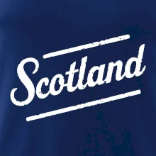 Scotland Vintage nápis Scotland Vintage nápis