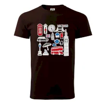 Velká Británie - kreslené ikonky