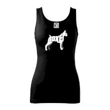 Boxer nápis v tele