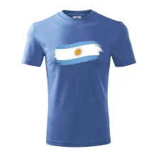 Argentína vlajka obhrýzaná