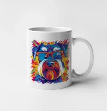 Bradáč farebný štýl 70s