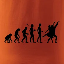 Evolúcia tanec - tancujúca dvojica