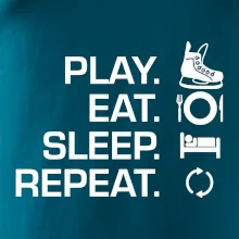 Play Eat Sleep Repeat hokej Play Eat Sleep Repeat hokej