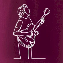 Gitarista jedným ťahom