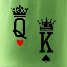 King & Queen logo na prso