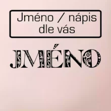 Folklór - meno - nápis