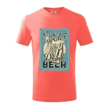 Save water drink beer poster