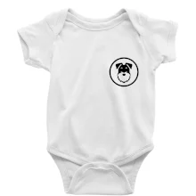 Bradáč v koliesku na prsníku