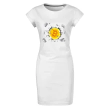 Bitcoin v tričku Bitcoin v tričku