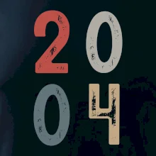 Vintage číslica 2004