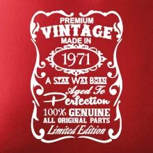 Vintage Etiketa - 1971