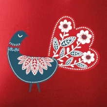 Folklór - páv modrý Folklór - páv modrý