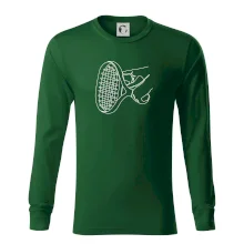 Tenisová raketa jedným ťahom Tenisová raketa jedným ťahom