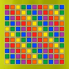 LGBT dúhový štvorec