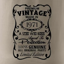 Vintage Etiketa - 1971