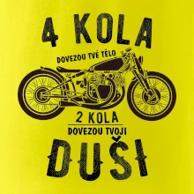 4 kolesá vs 2 kolesá