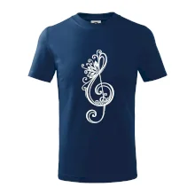 Husľový kľúč kvety Husľový kľúč kvety