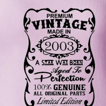 Vintage Etiketa - 2003