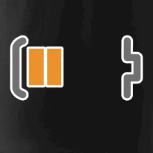 Rodinné tričká - batéria - otecko