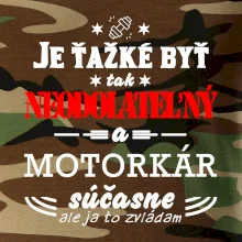 Neodolateľný motorkár