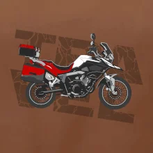 Cestovná enduro červená