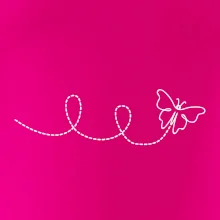 Dráha letu motýľa - slučka