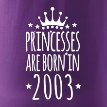 Princesses are born in 2003 Princesses are born in 2003